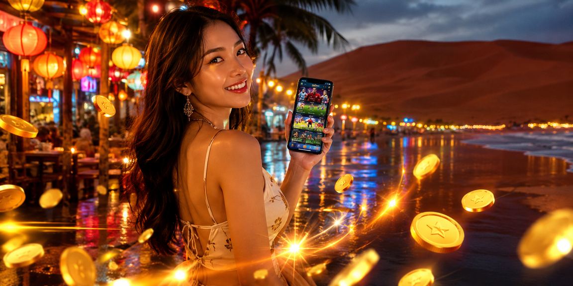 Cá cược thể thao tại chợ đêm Mũi Né với không khí sôi động